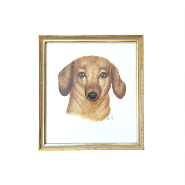 Watercolour of Small Dog