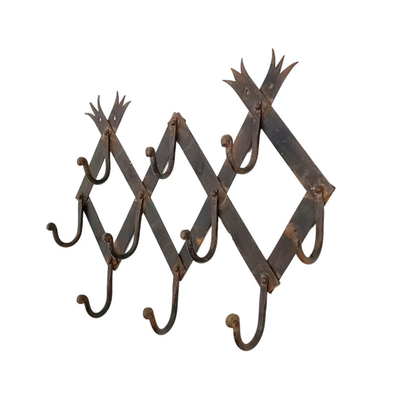 Expandable Forge Cast Iron 10 Hook Coat Rack – BÉAZLEY