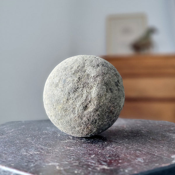 Antique Small Stone Cannonball