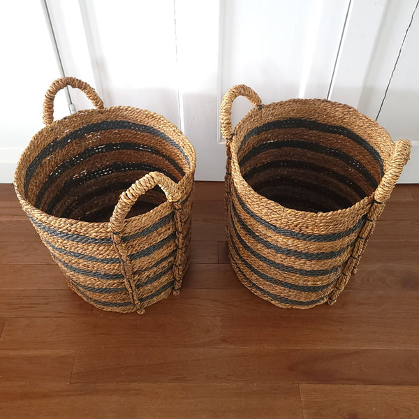 Woven Bananabark Open Baskets