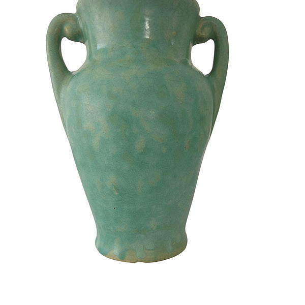 Antique Matte Green Glaze McCoy Pottery Vase