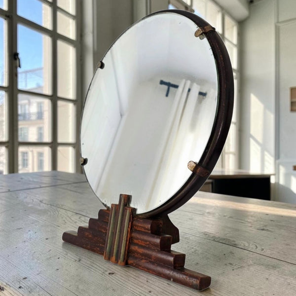 Art Deco Tabletop Mirror