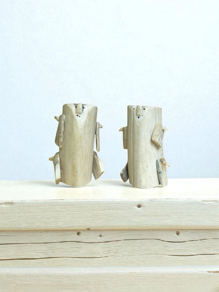 Inuit Bone Folk Art Figures