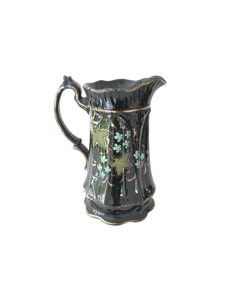 Antique Jackfield Pottery Pitcher
