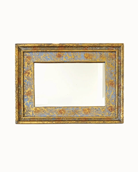 Antique Mirror In Mixed Metals Gilt