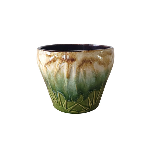 Four RRPCo Sun & Moon Flower Plant Pots