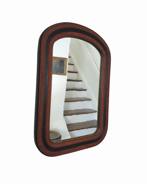 Antique Mirror With Original Glass