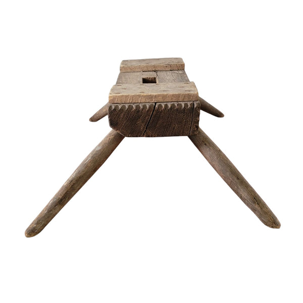 Antique Primitive Milking Stool