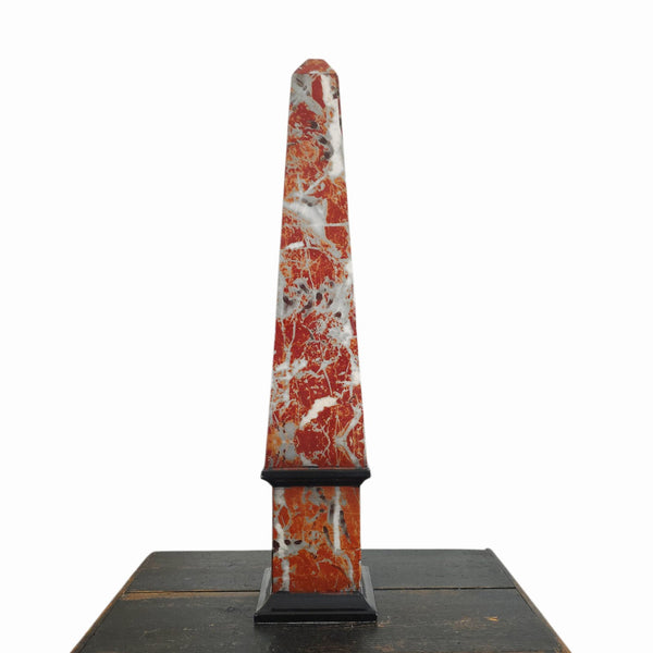 Fabulous Very Tall Mid Century Italian Ceramic Obelisk