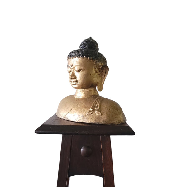 Bronze Nepali Buddha Bust