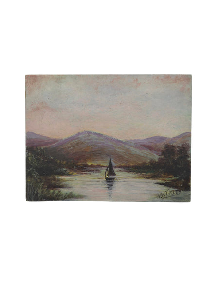A Trio Of Moody Landscape Paintings