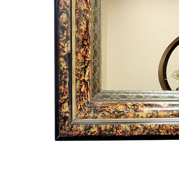 Antique Eastlake Mirror With Faux Marbelized Surround