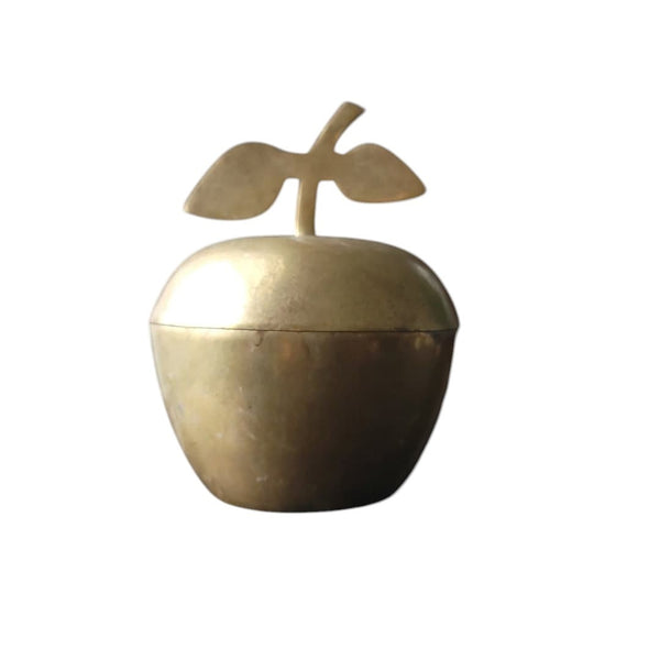 Brass Apple Container