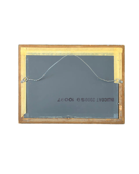 Antique Mirror In Mixed Metals Gilt