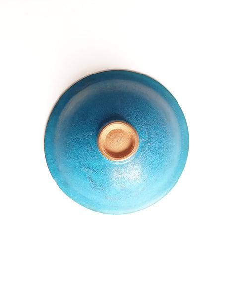 Exquisite Blue Studio Pottery Bowl