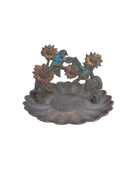 Cast Iron Table Top Bird Seed Feeder