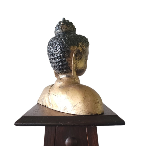 Bronze Nepali Buddha Bust