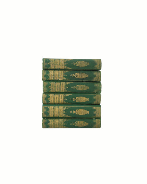 Antique Group Of Six Shakespeare Books