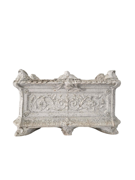 Antique French Cast Cement Planter