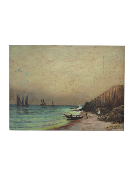 Two Antique Landscape Paintings