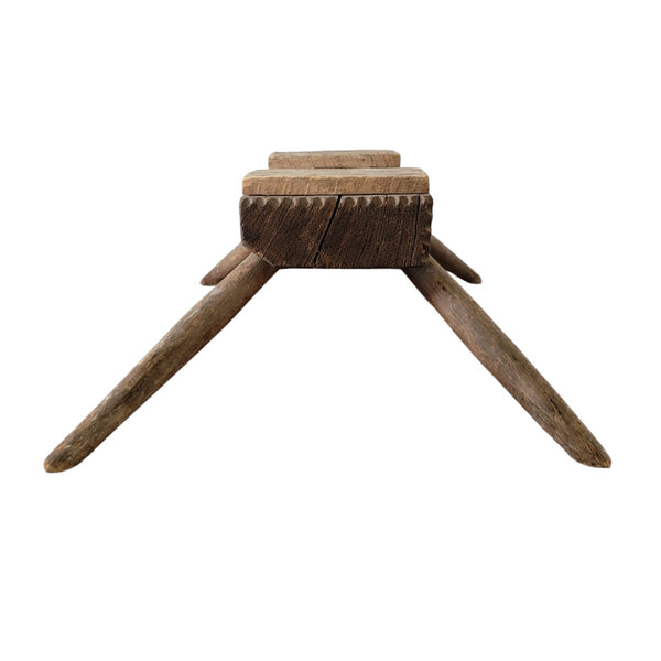 Antique Primitive Milking Stool