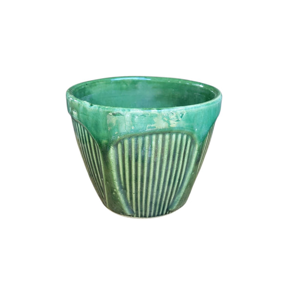 RRPCo Vintage Green Plant Flower Pot Planter