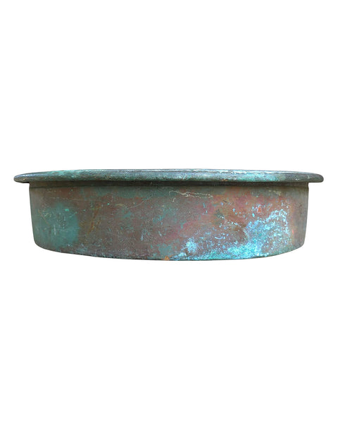 Antique French Large Copper Confiture Pan
