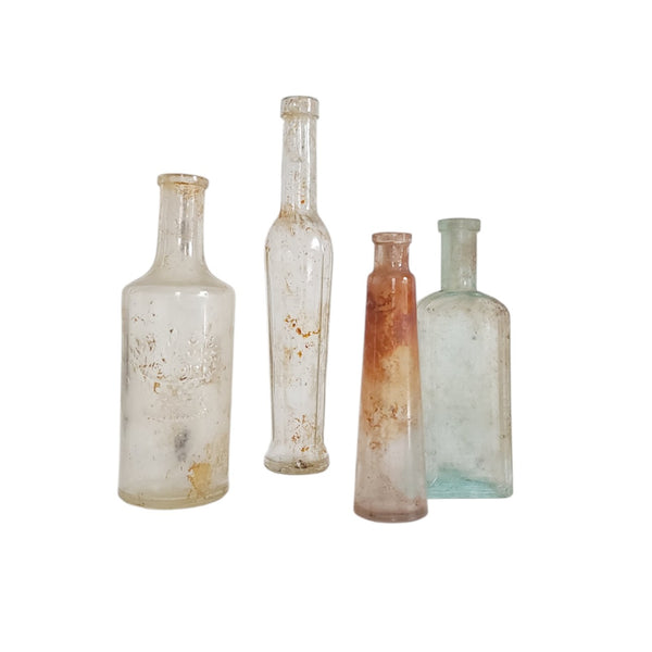 Collection of Five Antique Bottles