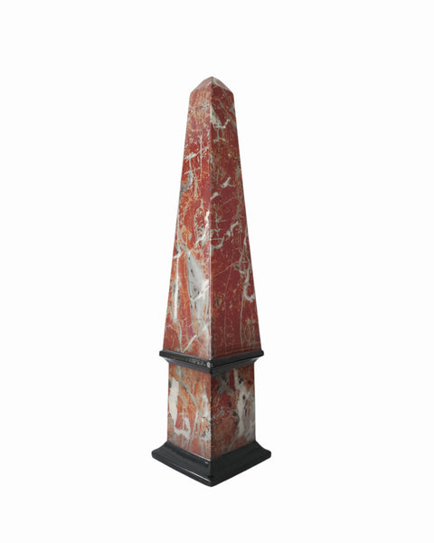Fabulous Very Tall Mid Century Italian Ceramic Obelisk