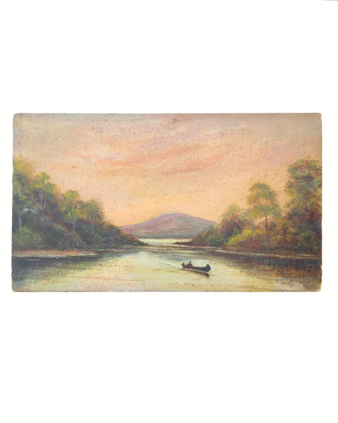 A Trio Of Moody Landscape Paintings