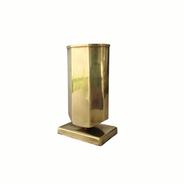 Stylish Brass Pen Glasses Matches Holder