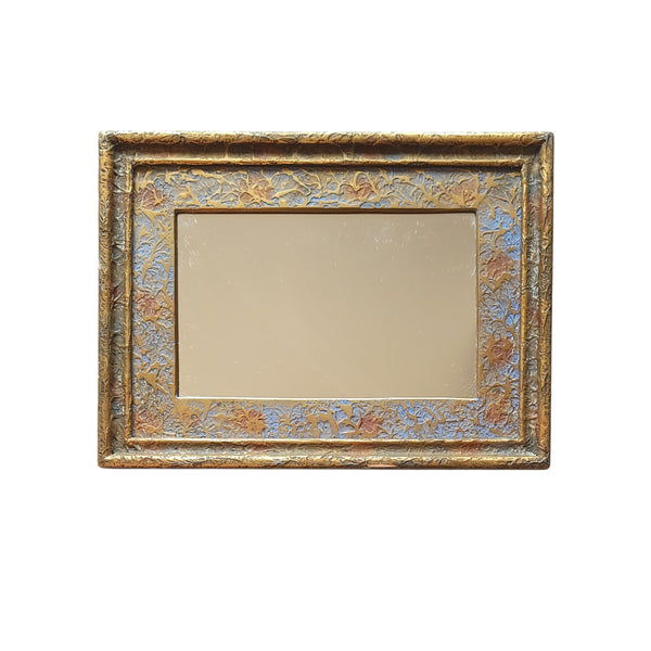 Antique Mirror In Mixed Metals Gilt