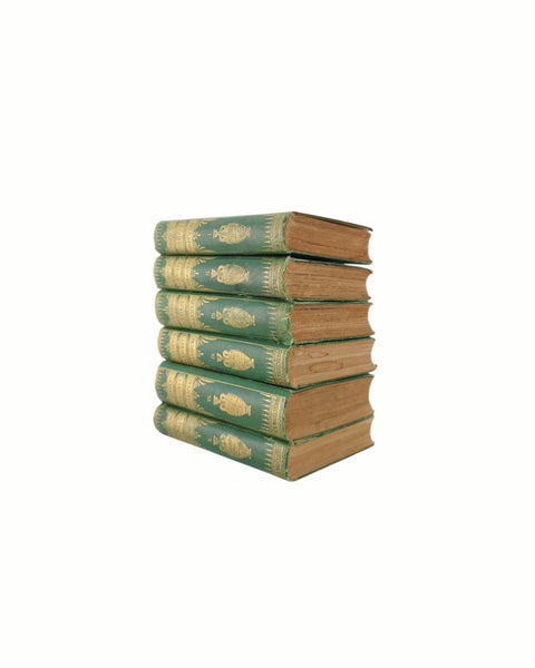 Antique Group Of Six Shakespeare Books