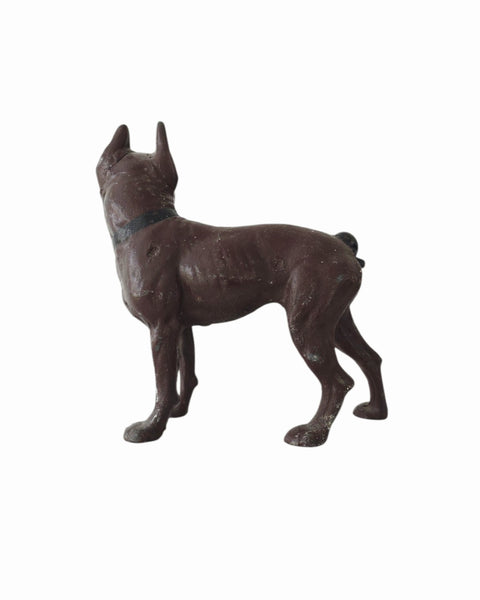 Antique Cast Iron Boston Terrier