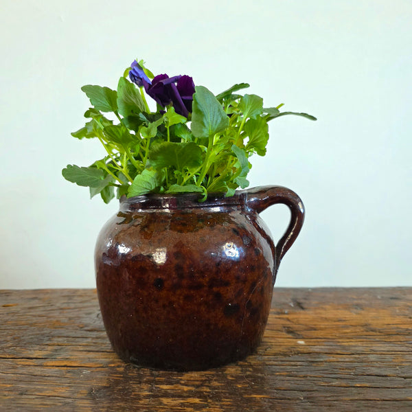 Antique Small Bean Pot