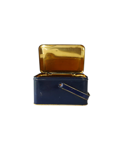 Antique Small Blue Lunch Pail