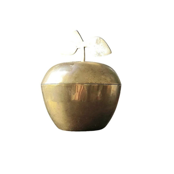 Brass Apple Container