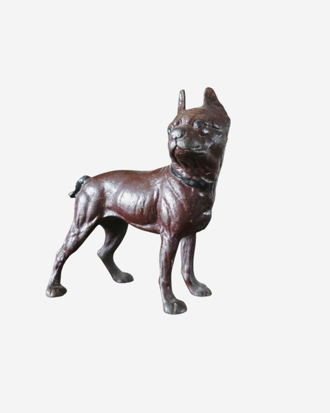 Antique Cast Iron Boston Terrier