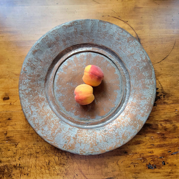 Tinned Copper Large Centrepiece Tray