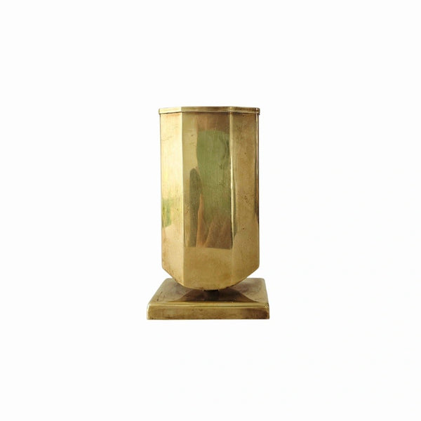 Stylish Brass Pen Glasses Matches Holder