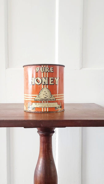 Vintage Honey Bee Tin