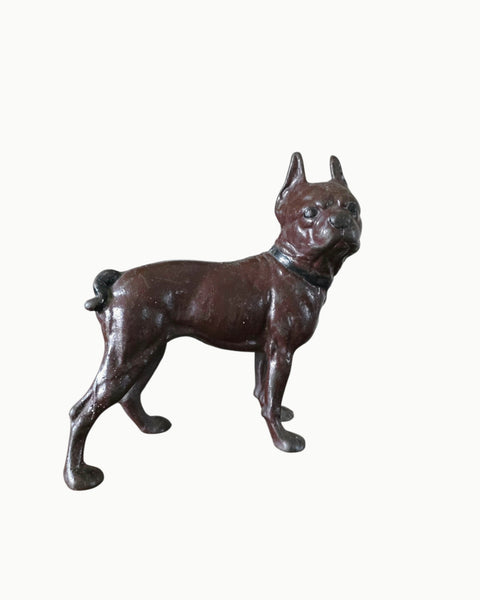Antique Cast Iron Boston Terrier