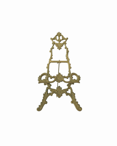 Vintage Ornate Brass Book Photograph Stand