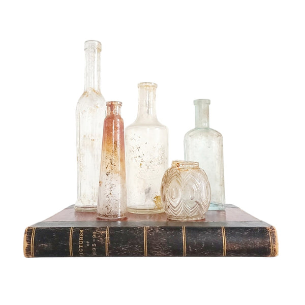 Collection of Five Antique Bottles