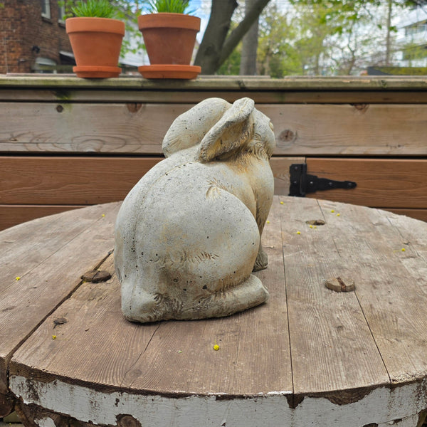 Wonderful Cast Cement Garden Rabbit