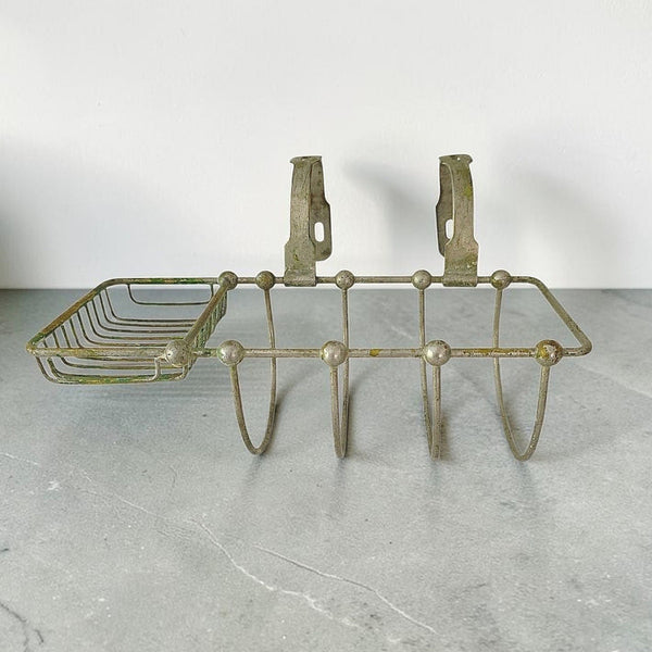 Antique Metal Soap Dish