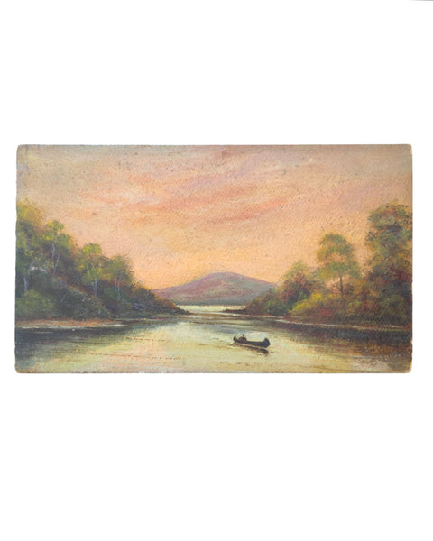 A Trio Of Moody Landscape Paintings