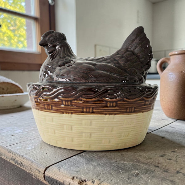 Rosenthal Neter Ceramic Hen On Nest Mid Century
