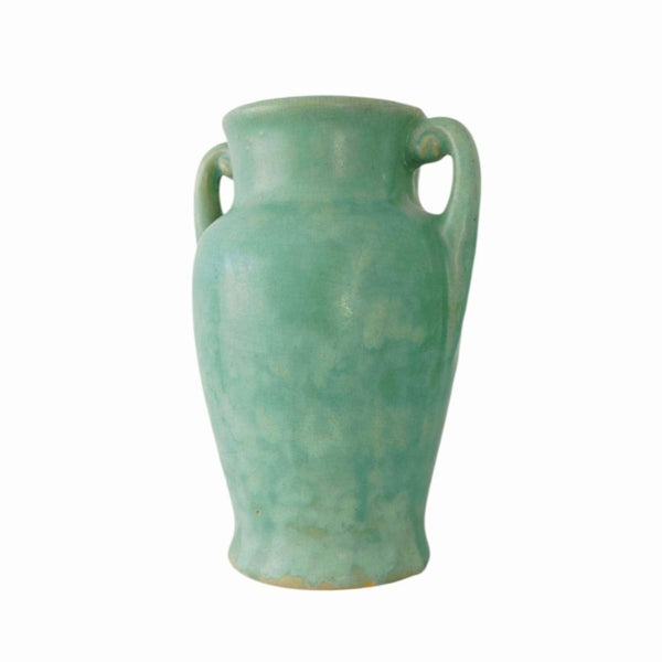 Antique Matte Green Glaze McCoy Pottery Vase