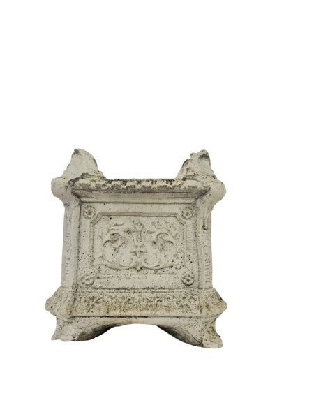 Antique French Cast Cement Planter